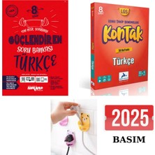 Paraf Yayınları Ankara Güçlendiren 8.sınıf Türkçe+ Paraf Kontak Türkçe Konu Takip Deneme Set Ayıcık Fiş Tutucu