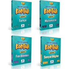 Paraf Yayınları Paraf 5. Sınıf Kontak Konu Takip Deneme Seti Türkçe- Matematik-Fen-Sosyal-4 Kitap