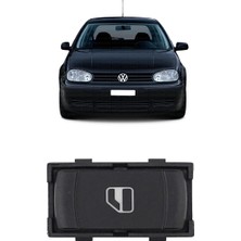 CME PARTS Vw Volkswagen Golf 4 Mk4 1998-2004 Uyumlu Ön & Arka Yolcu Kapısı Cam Açma Düğmesi Siyah 1 Adet 3B0959855B