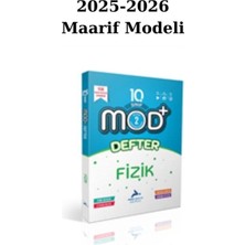Paraf Yayınları Paraf 10. Sınıf Fizik Mod Detfer 2025/26 Maarif Modeli