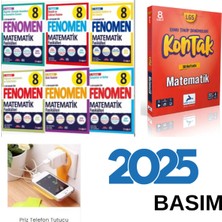 Paraf Yayınları Fenomen 8. Sınıf Fasikül Set Matematik +Kontak Matematik 36 Haftada Konu Takip ve Sarmal Denemeler