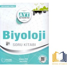 Paraf Yayınları Palme Yayınevi Ayt  Biyoloji Soru Kitabı 2024-2025 Son Basım