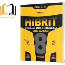 Paraf Yayınları 8.sınıf Hız  Hibrit Türkçe Konu Anlatımlı Etkinlikli Hibrit Soru Bankası 2024-2025