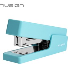 Nusign Nusıgn  Zımba 20 Yaprak Kapasiteli 24/6 & 26/6 Uyumlu Mavi Ofis Zımbası