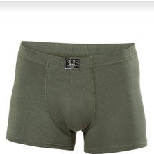 Anıt 1271 Erkek Likralı Düz Pamuklu Boxer 3 Adet