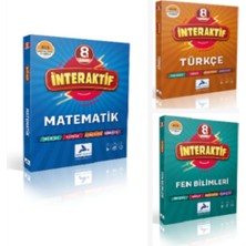 Paraf Yayınları Paraf Interaktif 8. Sınıf Interaktif Türkçe & Matematik & Frn Bilimleri Soru Kütüphanesi