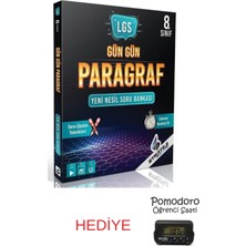 Paraf Yayınları 8.sınıf Gün Gün Paragraf Kronometre Hediyeli