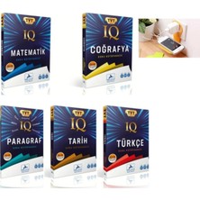 Paraf Yayınları  Tyt  Iq Türkçe-Paragraf-Matematik-Tarih-Çografya Set(Priz Tutucu HEDİYE)2024-2025
