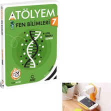 Paraf Yayınları  Arı Yayınları 7 Sınıf Fen Bilimleri Atölyem 2024(PRIZ Tutucu Hediye)