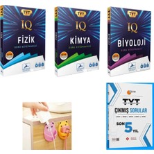 Paraf Yayınları Tyt Iq Fizik-Tyt Iq Kimya-Tyt Iq Biyoloji- Sonuç Çıkmış Sorular ve Fiş Tutucu Hediye
