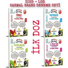 Paraf Yayınları Sinan Kuzucu 2026 Lgs Ilk Doz Deneme Seti (4 Kitap)