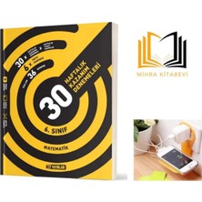 Paraf Yayınları 6.sınıf Matematik Haftalık Deneme 2024-2025(PRIZ Tutucu Hediye)