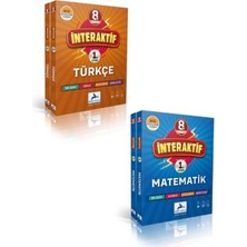 Paraf Yayınları Paraf 8. Sınıf Interaktif Türkçe -Matematik Etkinlikli Soru Bankası Seti 2 Kitap 2025