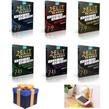 Paraf Yayınları Elit Karma  Lgs Tüm Dersler Branş Deneme Set 6 Kitap 2025  (Priz Tutucu ve Deneme Hediyeli)