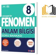 Paraf Yayınları 8.sınıf Fenomen  Anlam Bilgisi Soru Bankası 2024-2025(272 Syf.)