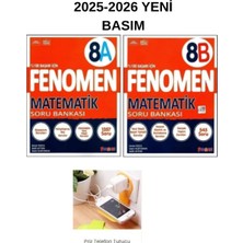 Paraf Yayınları Fenomen 8. Sınıf Lgs Matematik (A) ve (B) Set 2026LGS Priz Tutuculu