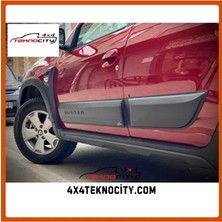 Teknocity Dacia Duster 2010 - 2018 Kapı Koruma Dodik Kaplama Seti