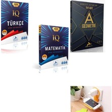 Paraf Yayınları Tyt Türkçe Matematik Iq Serisi ve Tyt-Ayt Alıştıran Geometri Set(Priz Tutucu Hediye)