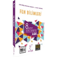 Paraf Yayınları Karekök 8. Sınıf Lgs Fen Bilimleri Soru Bankası (Yeni Baskı) 2024-2025 (372.SYF.)