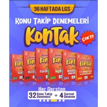 Paraf Yayınları Kontak Full Sett(6 Kitap) 2025-2026 (Priz Tutucu ve Deneme Hediye)