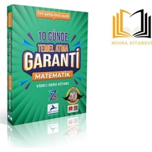 Paraf Yayınları Z  Takımı 10 Günde Matematik Temel Atma Garanti 2024-2025