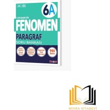 Paraf Yayınları  Fenomen Okul Yayınları 6. Sınıf Paragraf Fenomen A Soru Bankası