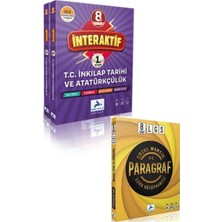 Paraf Yayınları Paraf 8.sınıf Sözel Mantık ve Paragraf ve Interaktif Inkilap Tarihi Seti