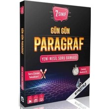 Paraf Yayınları Strateji Yayınları 7. Sınıf Gün Gün Paragraf Soru Bankası - 2022-2023 Güncel Baskı