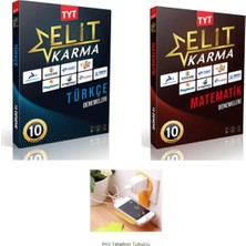 Paraf Yayınları Elit Karma Tyt Türkçe + Tyt Matematik 10 Branş Deneme Set 2025(PRİZ Tutucu Hediye)