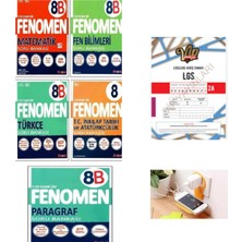 Paraf Yayınları Fenomen 8. Sınıf B Serisi Mat -Fen-Türkçe-Inkılap-Paragraf (2 HEDİYE)2026 Lgs