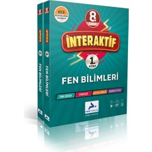 Paraf Yayınları Paraf 8. Sınıf Interaktif Fen Bilimleri Etkinlikli Soru Bankası 2025
