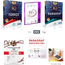 Paraf Yayınları Paraf Iq Türkçe,paragraf, 345 Tyt Türkçe Deneme,limit Paragraf Deneme (2HEDİYE)2025