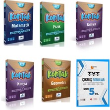 Paraf Yayınları Paraf Kontak Ayt Seti (Ayt Fizik,kimya,biyoloji,geometri)+Tyt Çıkmış Sorular 2018-2025