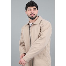 Stil Kombin Suya Dayanaklı Yakalı Oversize Mevsimlik Mont Pldp 3002_60393