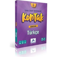 Paraf Yayınları Paraf 6. Sınıf Türkçe Kontak Konu Takip Denemeleri 2026 Maarif Sistem