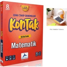 Paraf Yayınları 8. Sınıf Lgs Matematik Kontak Konu Takip Denemeleriı 2024-2025 (Priz Tutuculu)