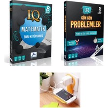 Paraf Yayınları 8. Sınıf Iq Matematik Soru Kütüphanesi + Strateji 8.sınıf Gün Gün Problemler Set (Priz TUTUCULU)2025