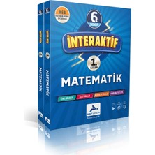 Paraf Yayınları Paraf 6. Sınıf Interaktif Matematik Etkinlikli Soru Bankası 2025
