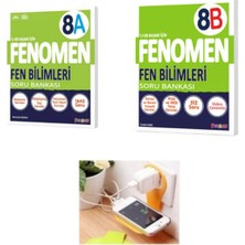 Paraf Yayınları Fenomen 8.sınıf Fen Bilimleri A ve B Serisi Seti+Priz Telefon Tutucu Hediye 2026