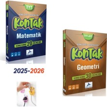 Paraf Yayınları Kontak Tyt Matematik + Tyt-Ayt Geometri Konu Takip Denemeleri (Yeni Ürün) Set Fiş Tutucu Hediye