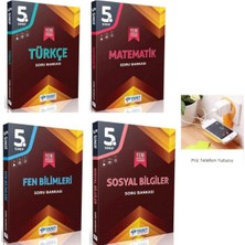 Paraf Yayınları 5. Sınıf Yanıt Türkçe - Matematik - Fen-Sosyal Soru Bankası Seti  2025 Güncel (Priz Tutuculu)