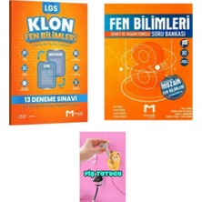Paraf Yayınları Lgs 2026 Mozaik 8.sınıf Fen Klon 13 Deneme + Mozaik Fen Soru Bankaları Set Fiş Tutucu Hediye