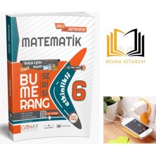 Paraf Yayınları  6. Sınıf Matematik Bumerang Etkinlikli  Soru Bankası 2024-2025(PRIZ Tutuculu)