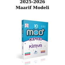 Paraf Yayınları Paraf 10. Sınıf Kimya Mod Defter 2025/26 Maarif Modeli