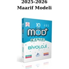Paraf Yayınları Paraf 10. Sınıf Biyoloji Mod Defter 2025/26 Maarif Modeli