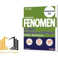 Paraf Yayınları  8.sınıf Fenomen Deyimler Atasözleri ve Özdeyişler Soru Bankası  2024 Basım