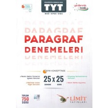 Paraf Yayınları Limit Tyt Paragraf Denemeleri 2024