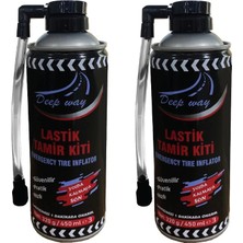 Deep Way 2 Adet Lastik Tamir Kiti 450ML