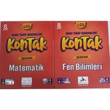 Paraf Yayınları Paraf  Lgs Kontak Matematik+Fen Takip Denemeleri Seti 2024