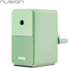 Nusign Nusıgn Döner Kalemtıraş 6.9-8mm Grafit Kalem Uyumlu Yeşil Kalemtıraş